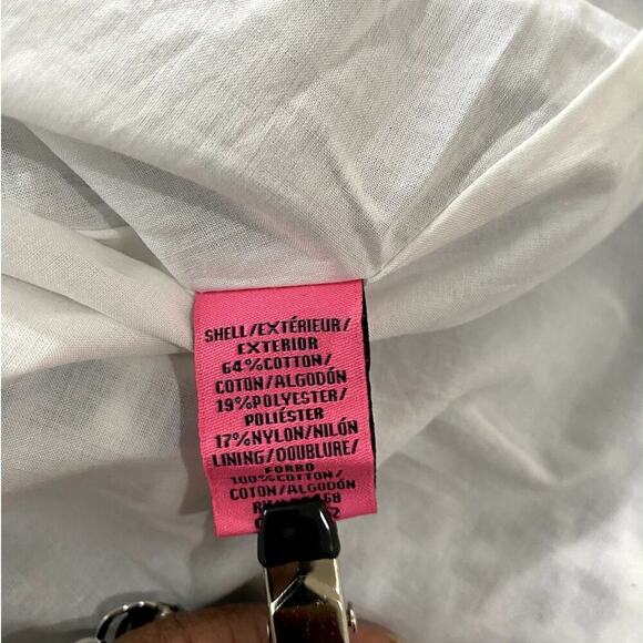 Betsey Johnson Blue/White Sleeveless Dress - Size 12 (NWT) - Picture 6 of 6